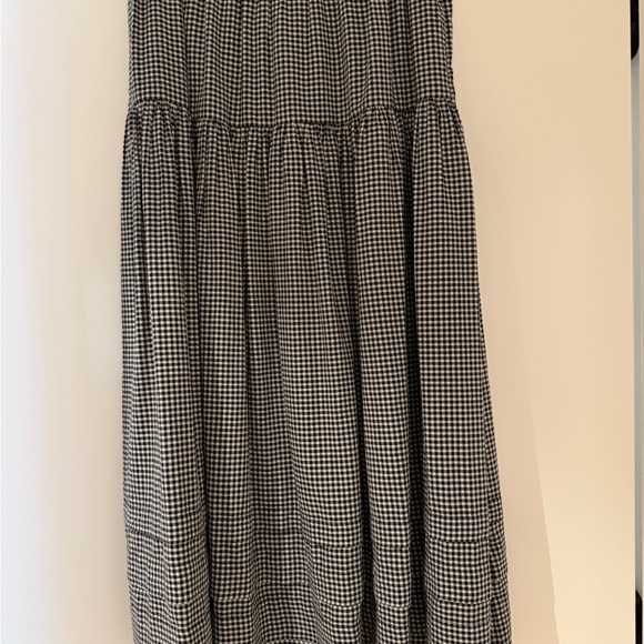 Doen Sebastian Tiered Check Midi Skirt - Picture 2 of 4